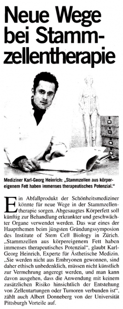 Format: Neue Wege bei Stammzellentherapie