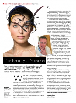 Singapore Tatler: The Beauty of Science