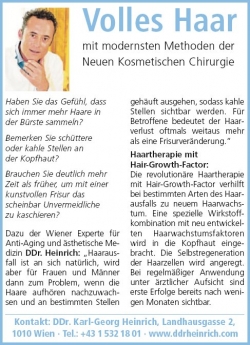 Krone: Volles Haar